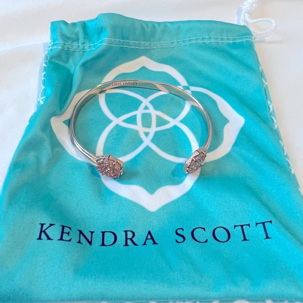 Kendra Scott Arden Bronze Drusy Cuff Bracelet